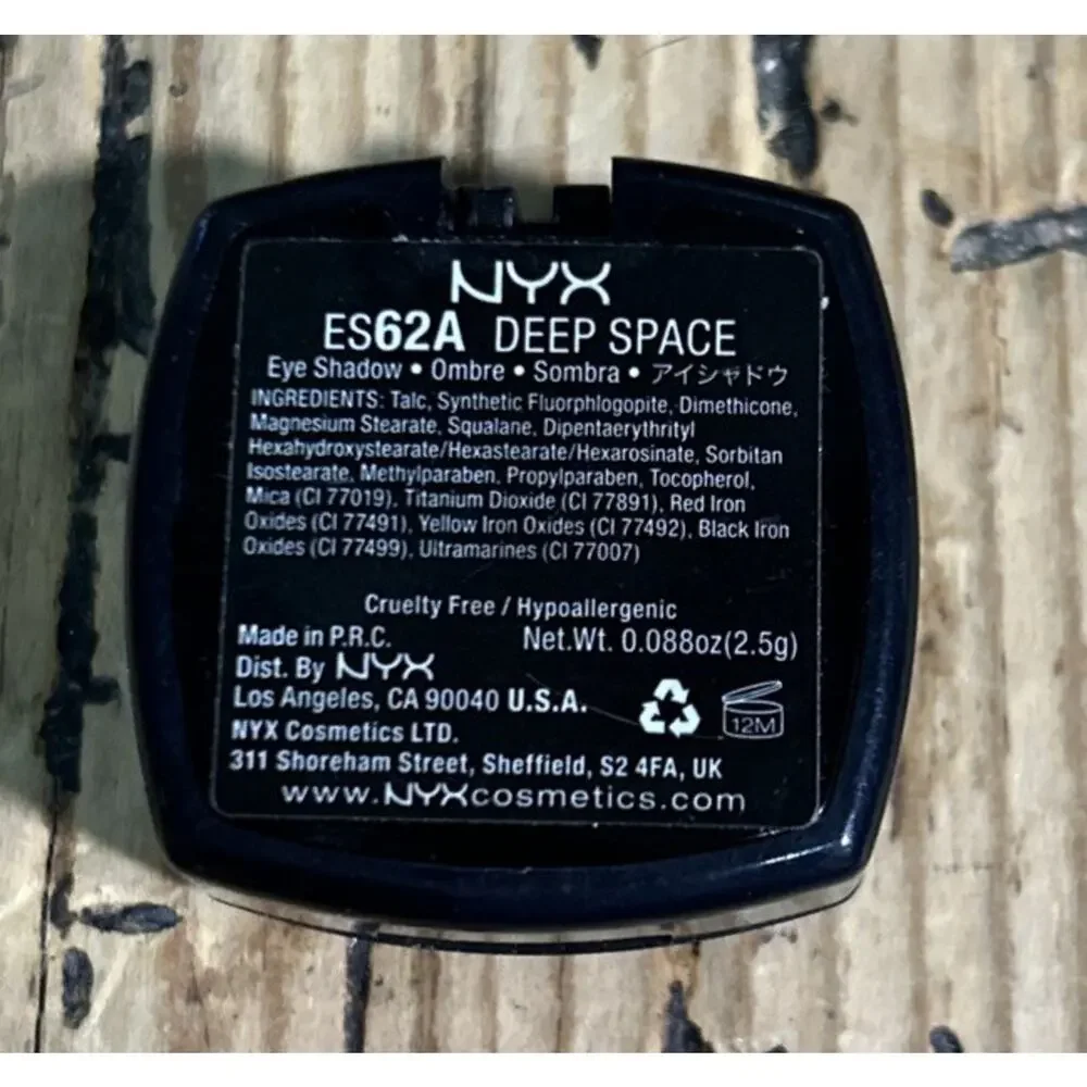 NYX Deep Space Eye Shadow Singles NEW